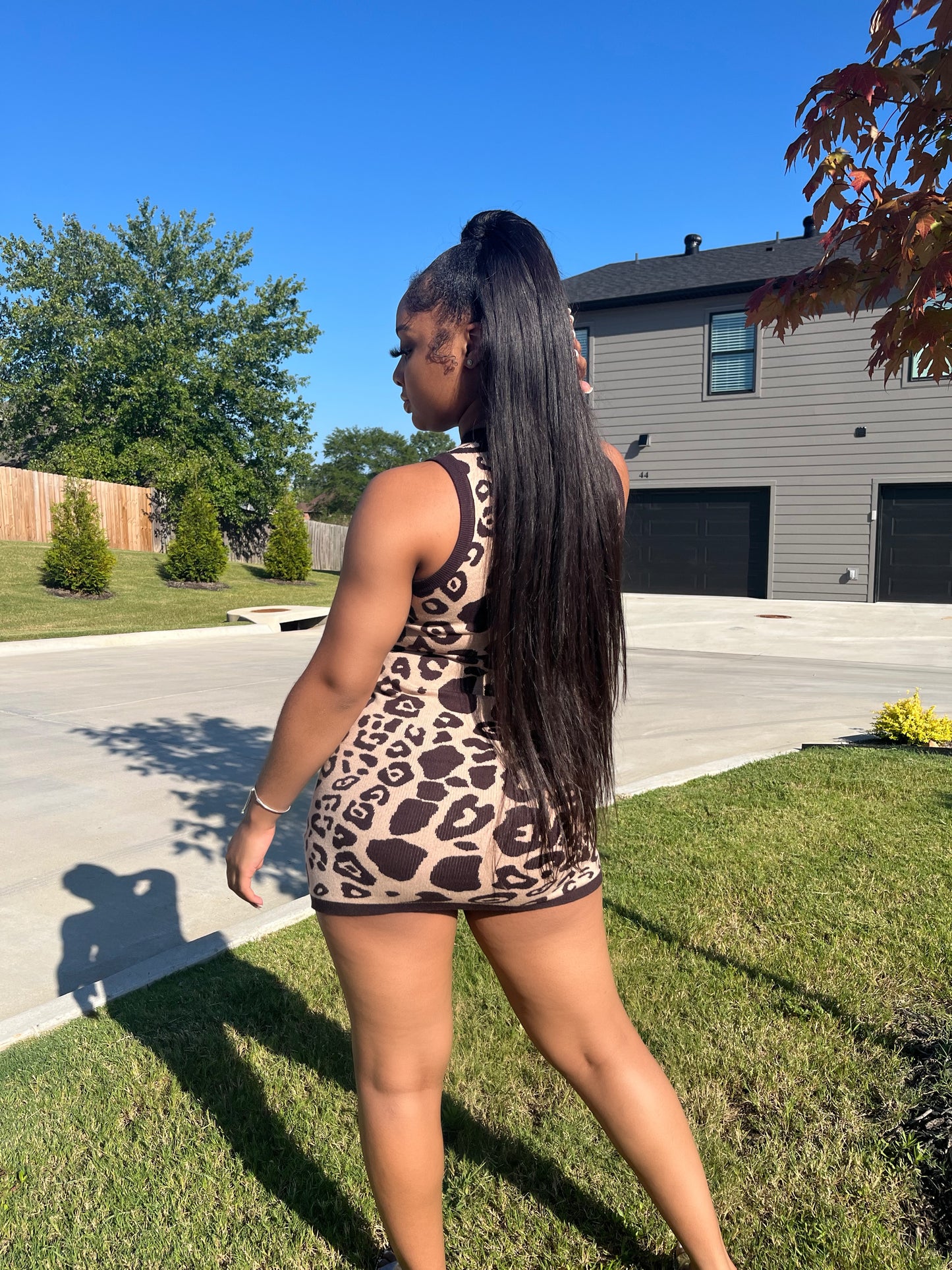 Leopard Call | Mini Dress